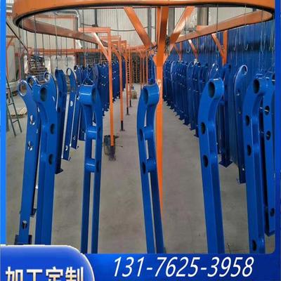 桥梁护栏防撞护栏支架不锈钢护栏景观河道安全围栏高速路隔离栏杆