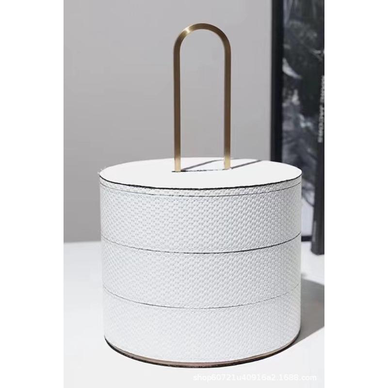 热销惠州现代简约高端创意衣帽间装饰盒样板间一体玄关柜轻奢摆件