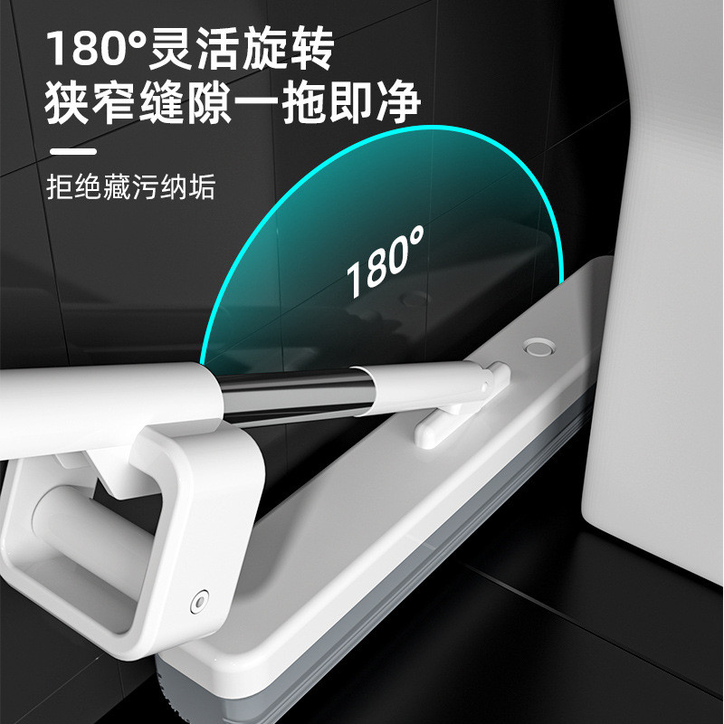 海绵拖把家用一拖净2024新款免手洗胶棉头吸水拖布墩布地拖对新品
