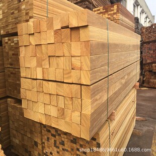 黄硬木实木板材金丝檀木家具烘干户外防腐木老榆木板木板批发