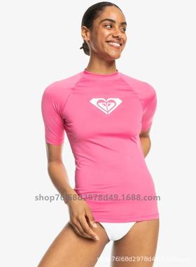 冲浪潜水服女士长袖分体修身速干衣roxy防晒滑水浮潜水母衣游泳