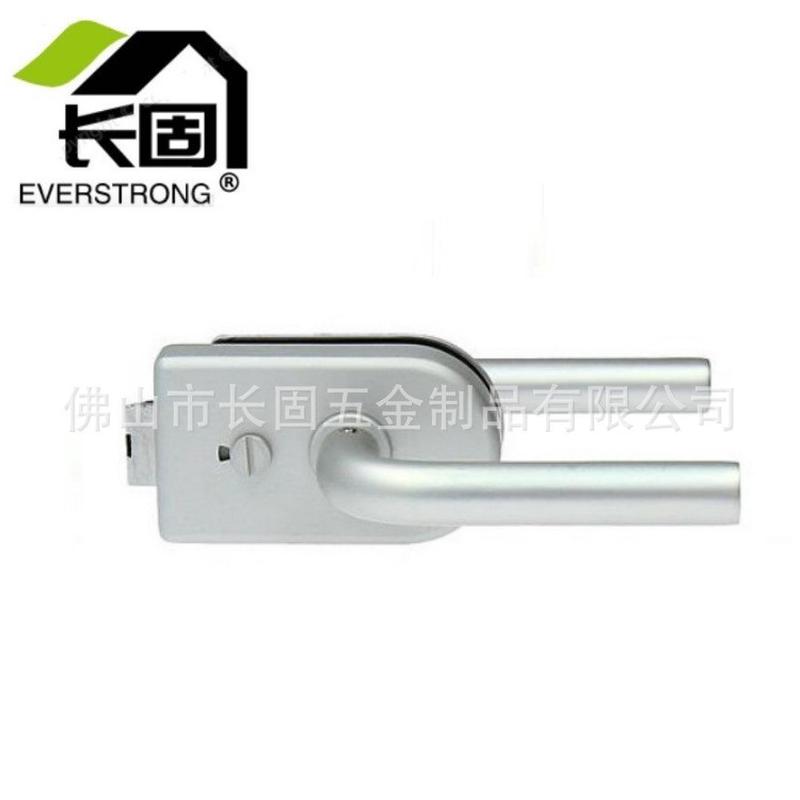 全铝卫生间玻璃门欧式长固st-g057玻璃门锁厕所浴室内欧款门锁