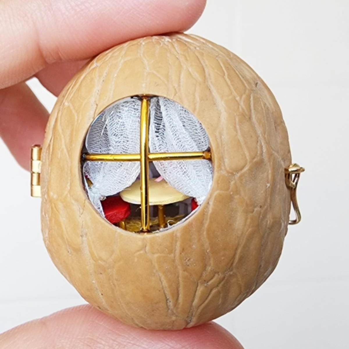 灵敏点核桃小屋梦幻琴房DIY材料包礼品摆件制作微缩拼装其他