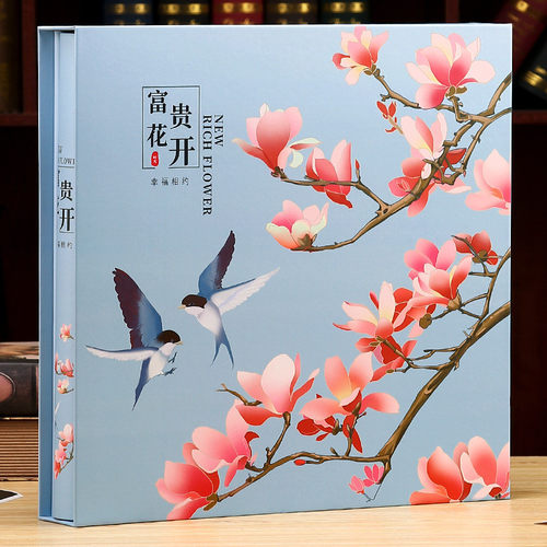5成长6寸858张相册本纪念册插页式家庭版大容量影集7寸8寸寸记录