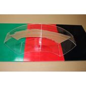 厂家批发绿色1200 2mm厚玻霸广告有机玻璃塑料板亚克力材料 2400