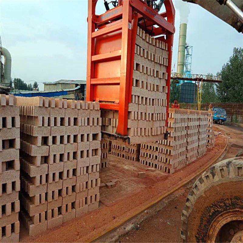 装卸设备抱砖机半自动水泥砖码垛机叉车砖抱夹随车水泥砖厂夹子