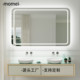 商场奶油公寓风法式 防雾浴室镜梳妆镜子带灯外贸出口智能镜
