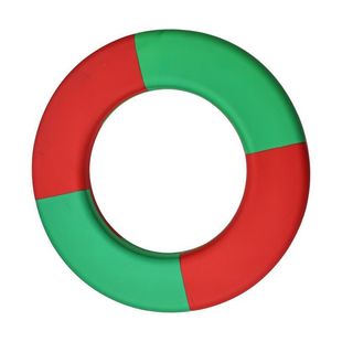 游泳学习成人儿童免绳实心游泳圈eva高浮力带充气/无绳水上跟屁虫