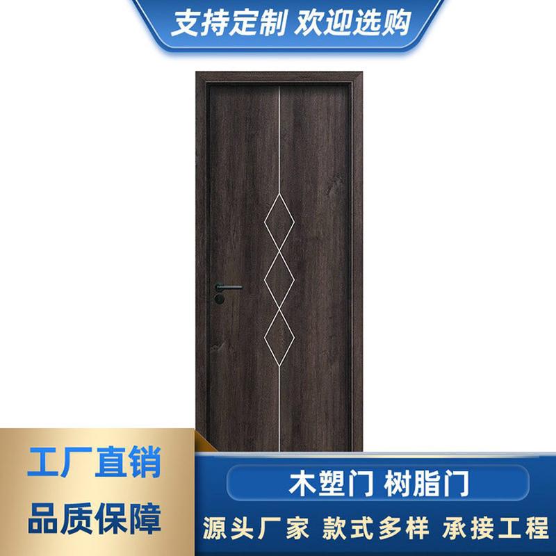 热销订做室内树脂家用卧室门白色烤漆工程复合门套装门木门门碳晶