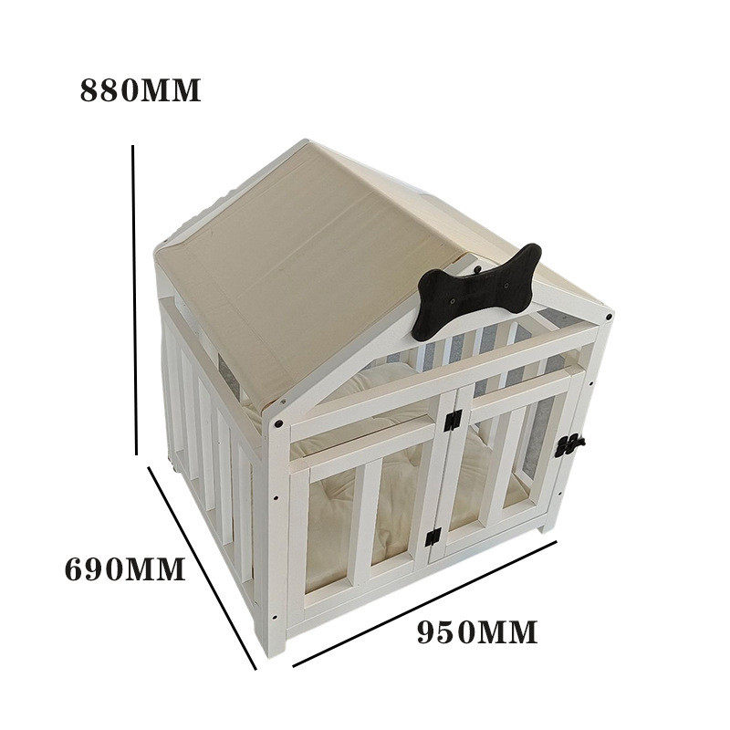 豪华狗窝笼实木房子室内柯基可拆洗泰迪通用小型犬猫窝狗屋宠物床,宠物/宠物食品及用品,狗窝/屋/帐篷/沙发,淘宝优惠券,粉丝福利购,淘宝优惠卷