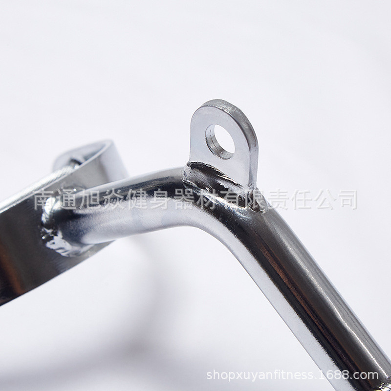 力量训练器械把手下拉飞鸟健身器材配件划船高位大小拉力杆一件代