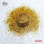 厂家直销镭射金金葱粉款 工艺品用镭射金pet闪粉品质美缝 包装