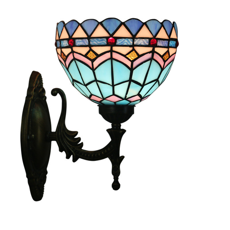 外贸出口蒂美式简约地中海阳台灯卧室床头客厅背景墙书房壁灯