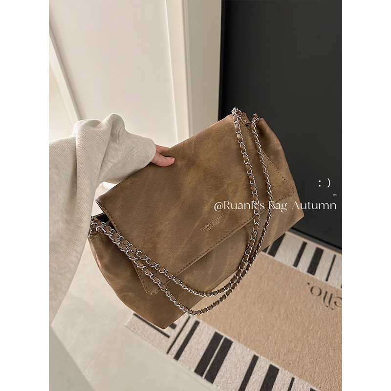 软软的包 秋冬百搭大容量链条单肩包 小众废土风腋下包包女,箱包皮具/热销女包/男包,腋下包,淘宝优惠券,粉丝福利购,淘宝优惠卷