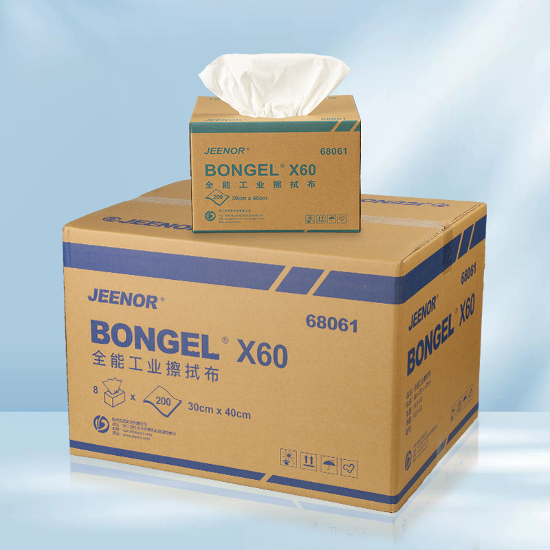 热销jeenor洁诺x60无尘防静电擦拭布细耐用耐磨纤维抽取百洁布680