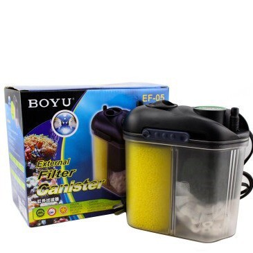 博宇迷你鱼缸外置外ef-055.5瓦过滤桶滤