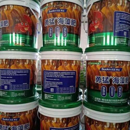 厂家直供微量油肥微生物菌肥海藻桶肥菌肥转化花芽促进