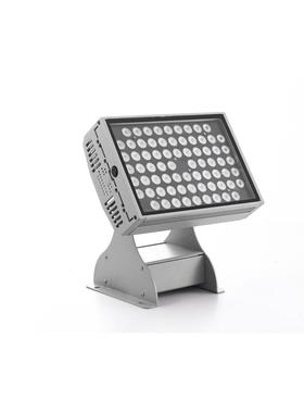 led投光灯户外防水大功率DMX512外控方案100W染色射树投光灯厂家