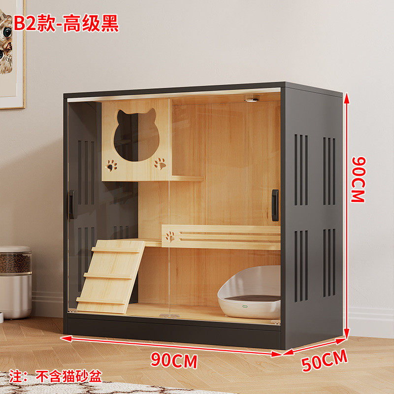 猫别墅家用猫屋柜室内猫窝猫城堡豪华猫笼子猫咪房子猫舍宠物猫柜