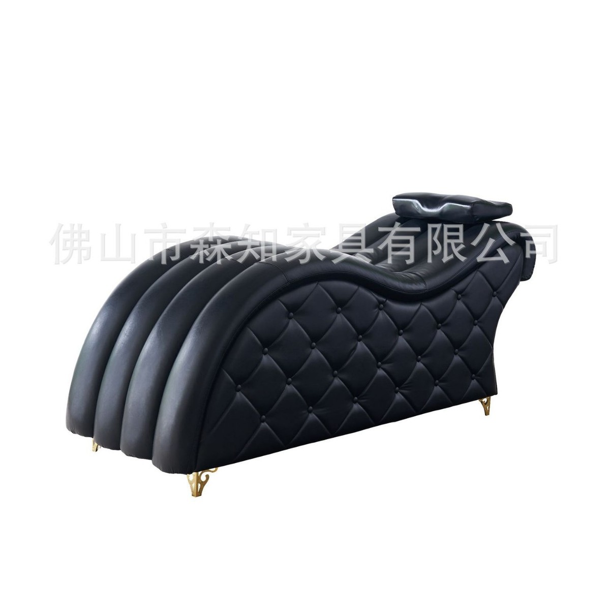 外贸形美容院睫毛纹绣床条形设计s网红曲面美容床面部护理按摩床