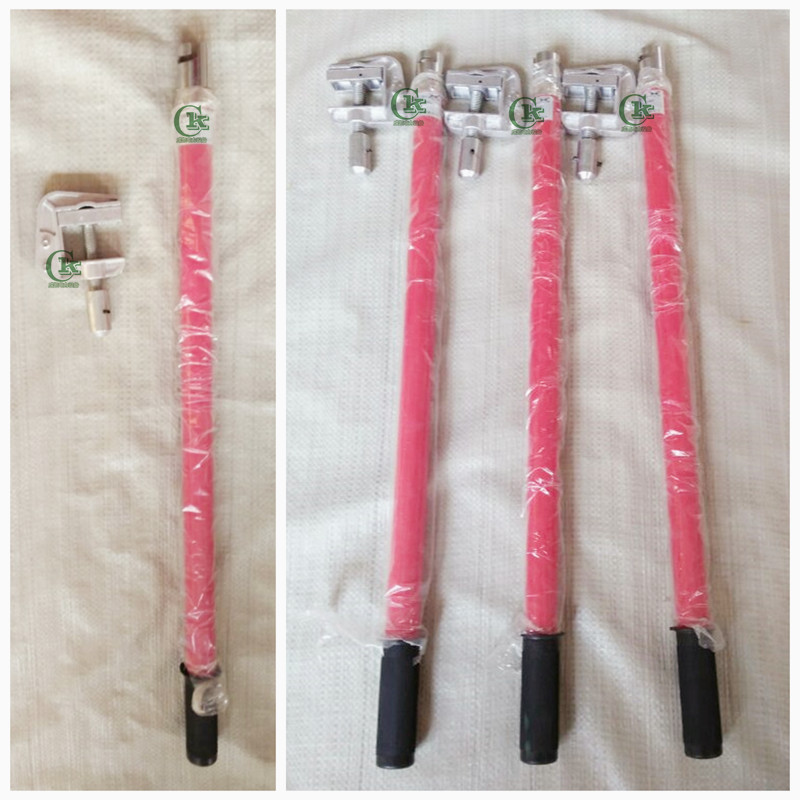 一杆式可脱卸三头平口螺旋接地棒高压短路接地线10kv35kv110kv