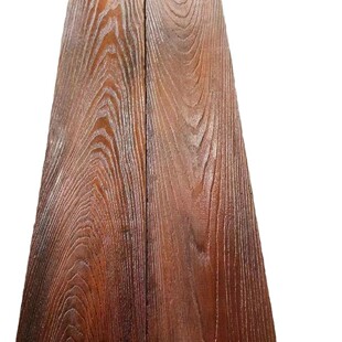 户外公园水泥仿木地板免油漆无机高分子珍珠木地板景区公园栈道板