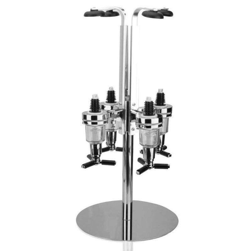 红酒分酒器4头旋转倒酒架六头定量倒酒器旋转鸡尾酒调酒工具,家居饰品,装饰摆件,淘宝优惠券,粉丝福利购,淘宝优惠卷