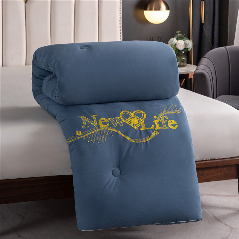 大豆纤维被空调被夏凉被夏被被子冬季厚款冬被芯加厚棉被秋冬