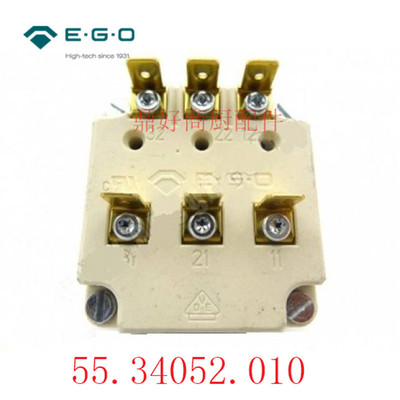 热销55.34052.010ego恒温器原装三相50-300度可调温控器温度开关