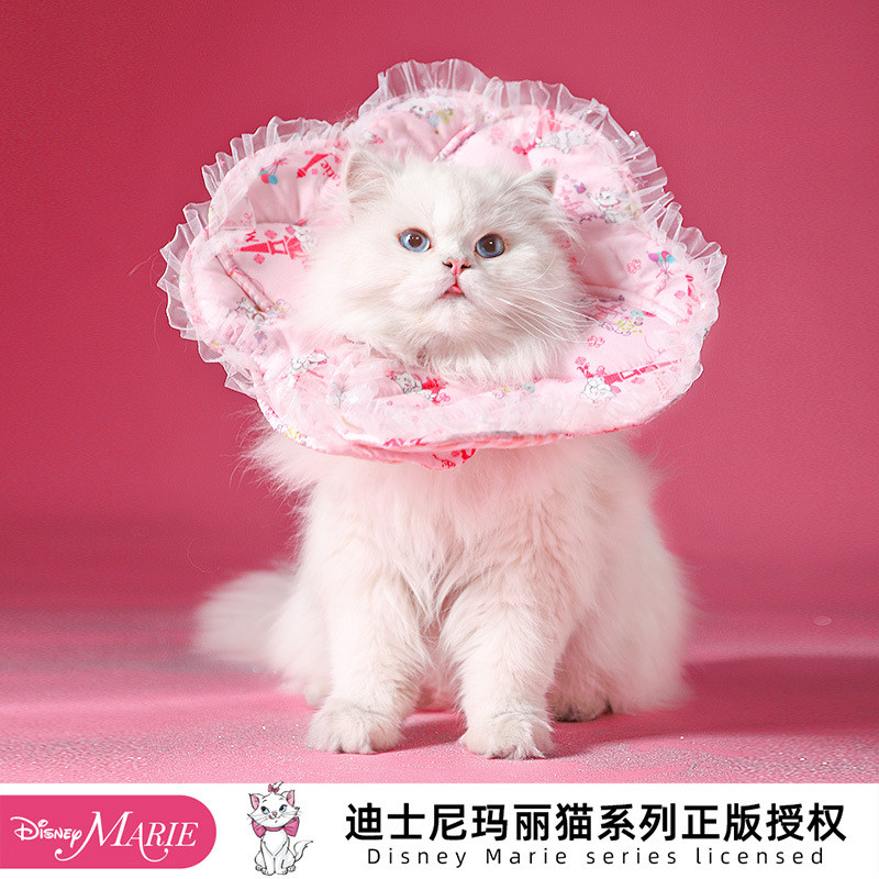 玛丽猫头套猫咪绝育项圈防舔软头套围脖软圈宠物伊丽莎白圈