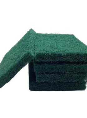 批发加厚绿色百洁布175x120x20工业百洁布8698尼龙片抛光丝布拉