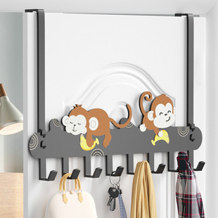 26x8挂免打孔门上的挂钩卧室在加长门后挂衣钩轻奢墙上门口衣服挂