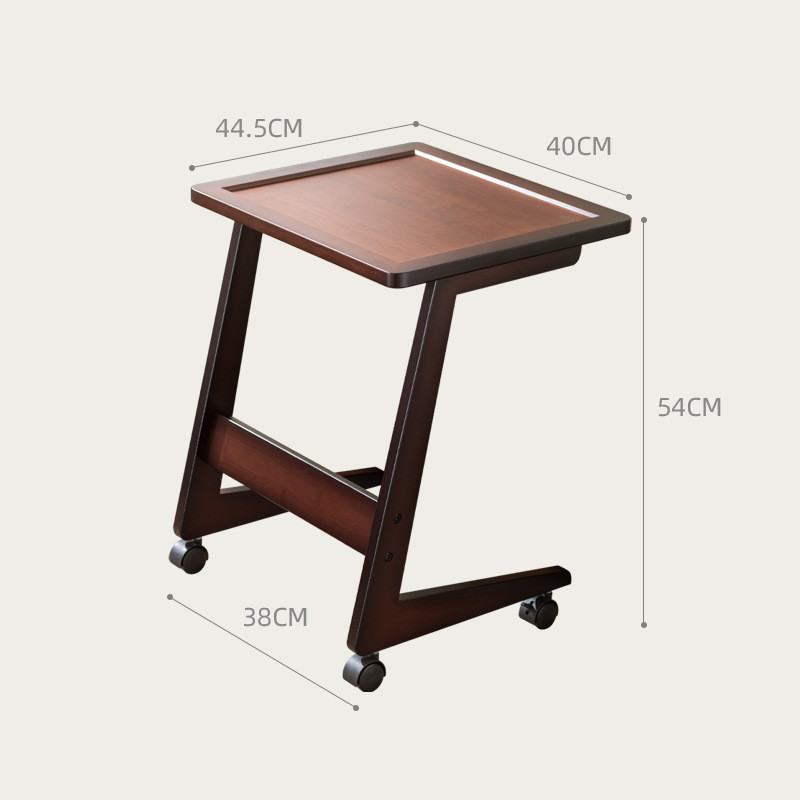 沙发边几可移动客厅带轮迷你茶几桌子小户型家用方角几电脑床边桌