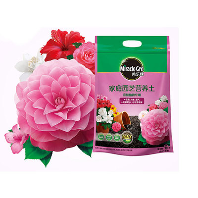 美装棵营养土6升乐喜酸型*6袋一箱茶花茉莉杜鹃基质