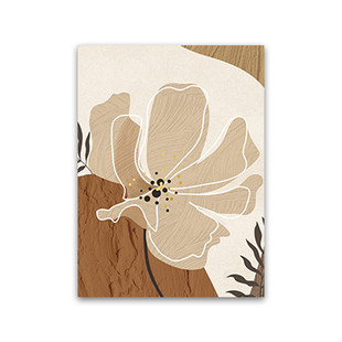 法式奶油餐厅挂画轻奢风沙发背景墙壁油画抽象高级入户玄关装饰画