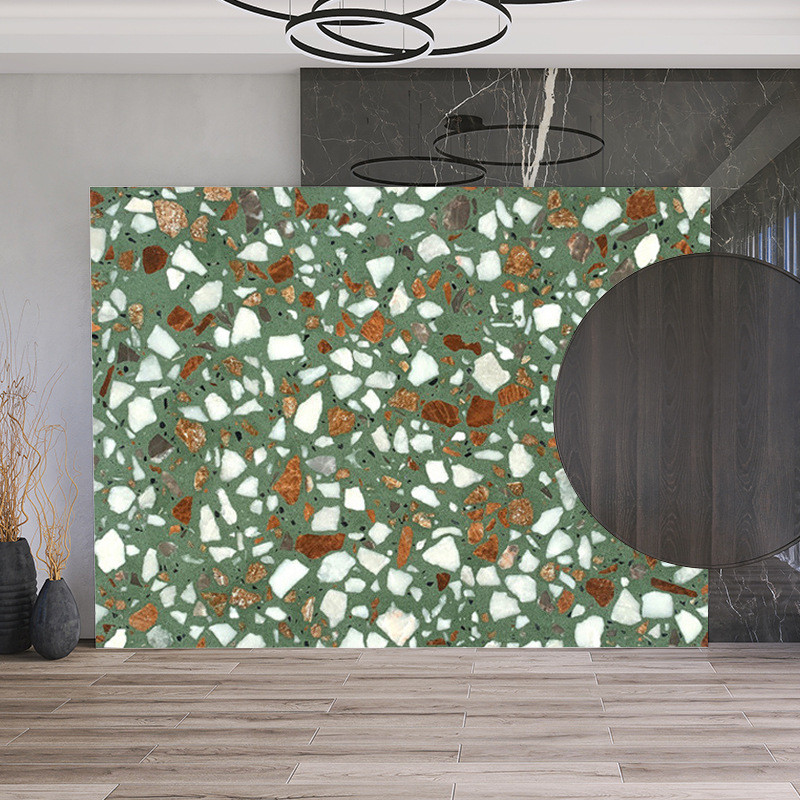 水磨石厂家无机台面地面墙面楼梯人造石板石材石英石橱柜批发