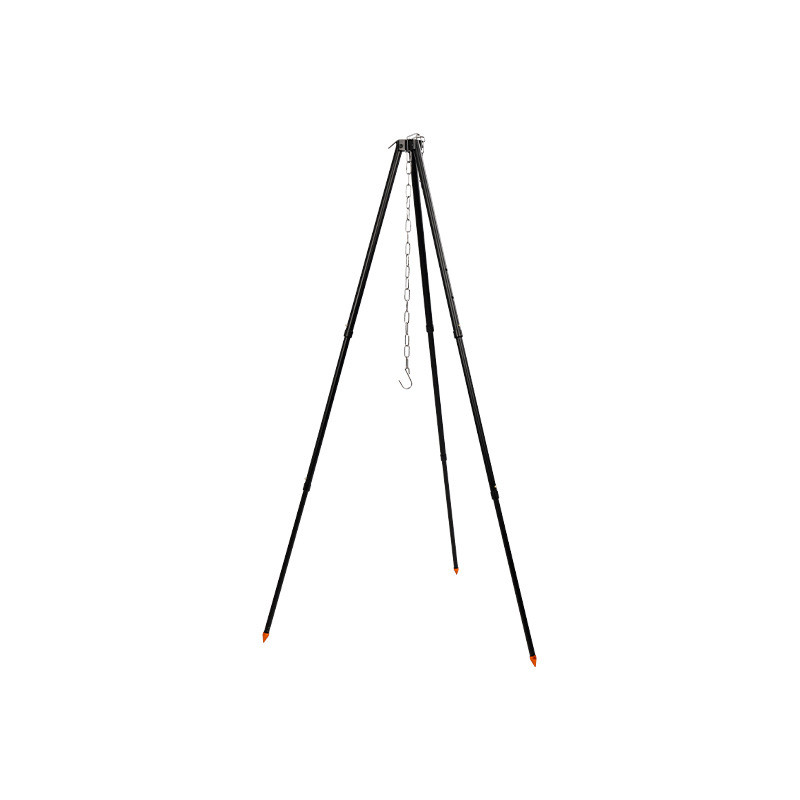 超轻便携式吊锅野餐支架可调节三脚架篝火野营露营野炊户外用品