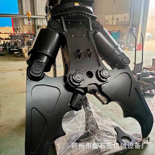 金属废料钢结构拆除剪混凝土大力破碎钳废钢铁拆解双缸液压剪
