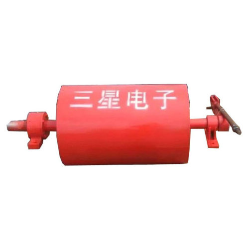 rct永磁磁滚筒除铁器磁选机配件半滚筒水利矿山食品厂用强磁滚筒