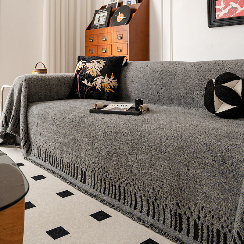 2025新款沙发秋冬盖布轻奢高级感一整张全盖沙发巾沙发套罩沙发毯