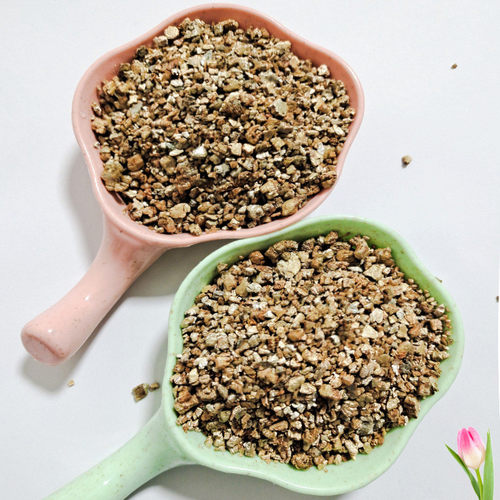 供应鑫拓育苗蛭石防火涂料用膨胀蛭石混合料蛭石1-3蛭石粉