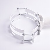 太阳能路灯抱箍电线 线杆抱片水泥柱灯杆固定环不锈钢卡箍喉箍紧