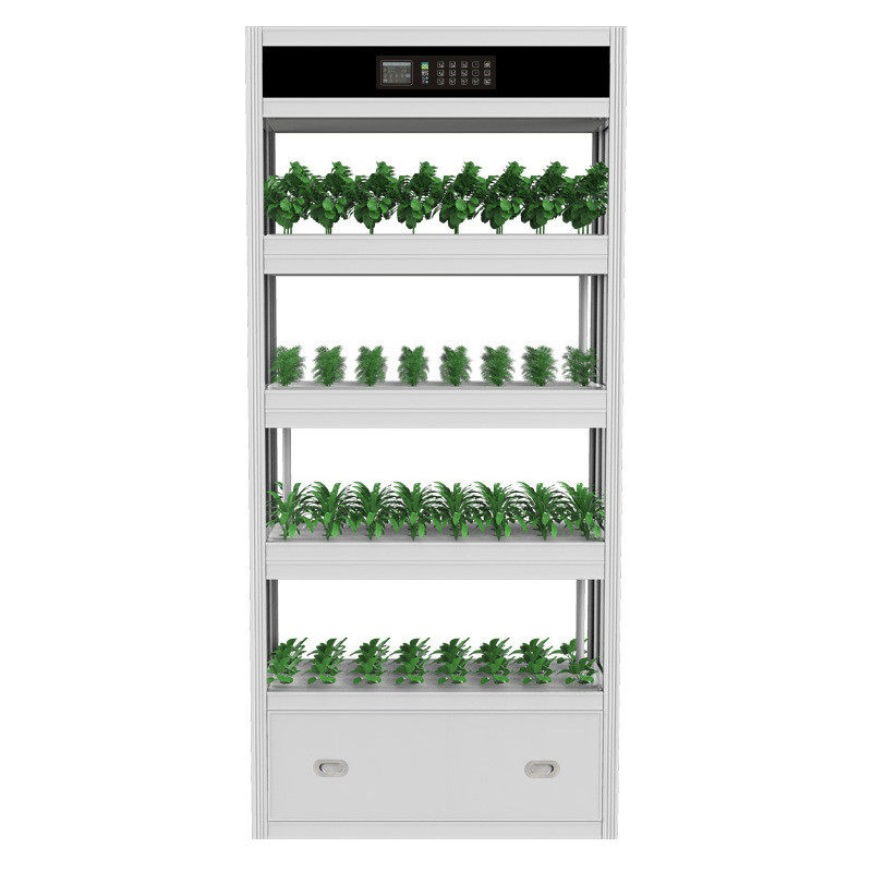 奥玛家用室内蔬菜智能架无土栽培水培种植设备机柜箱系统植物工厂