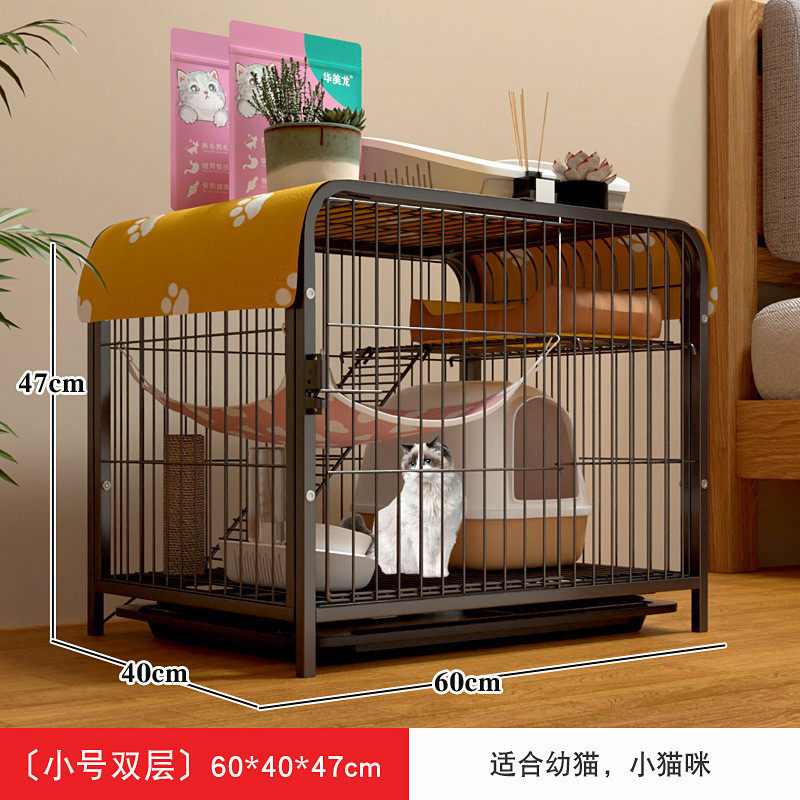 猫猫笼别墅超大空间三层自由家用猫笼子房子猫屋猫柜猫窝猫爬架