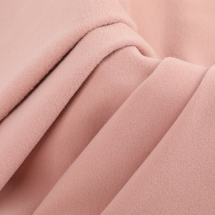 双面柔仿毛抓棉240g高弹涤仿棉抓毛布瑜伽健身服面料