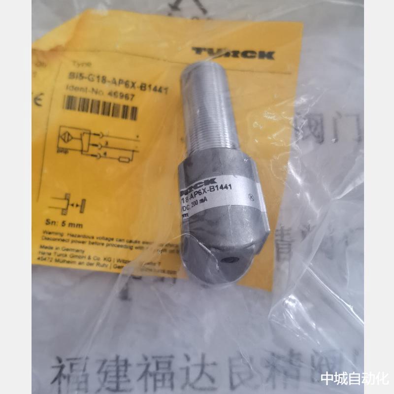 TURCK/图尔克电感式传感器BI2U-EGT08-AP6X-V1131