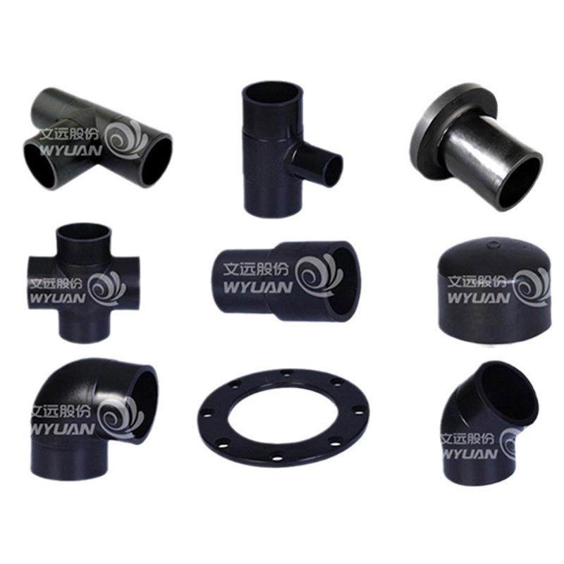 【PE热熔管件】dn20-dn1200各种规格口径齐全山东直发