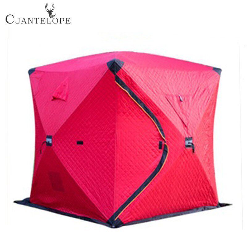 冬季户外速开冰钓帐篷便携冬钓帐篷加厚保暖冬季钓鱼帐篷厂家批发