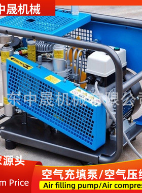 空气充填泵便携式高压空气矿山救护rzx100空气压缩机充填泵