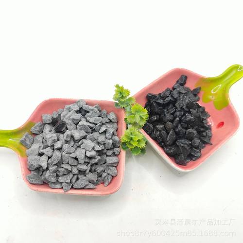 热销黑色砾石灰色石子厂家批发水洗石小石子彩色铺路工程雨花石